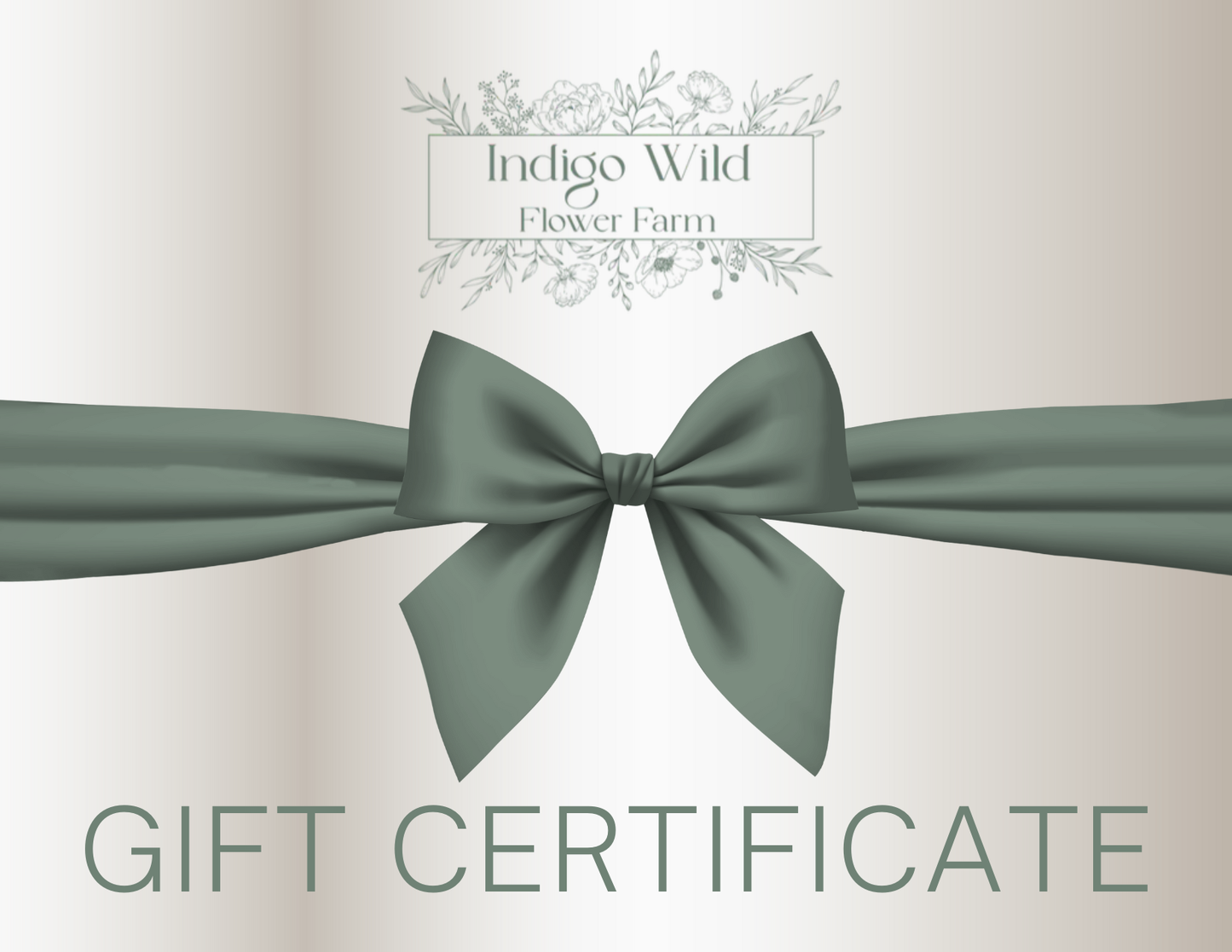 Indigo Wild Flower Farm Gift Card